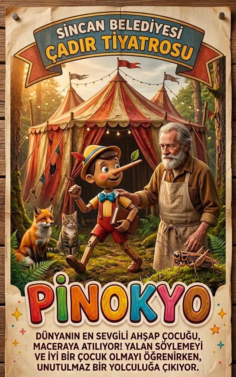 Pinokyo afişi